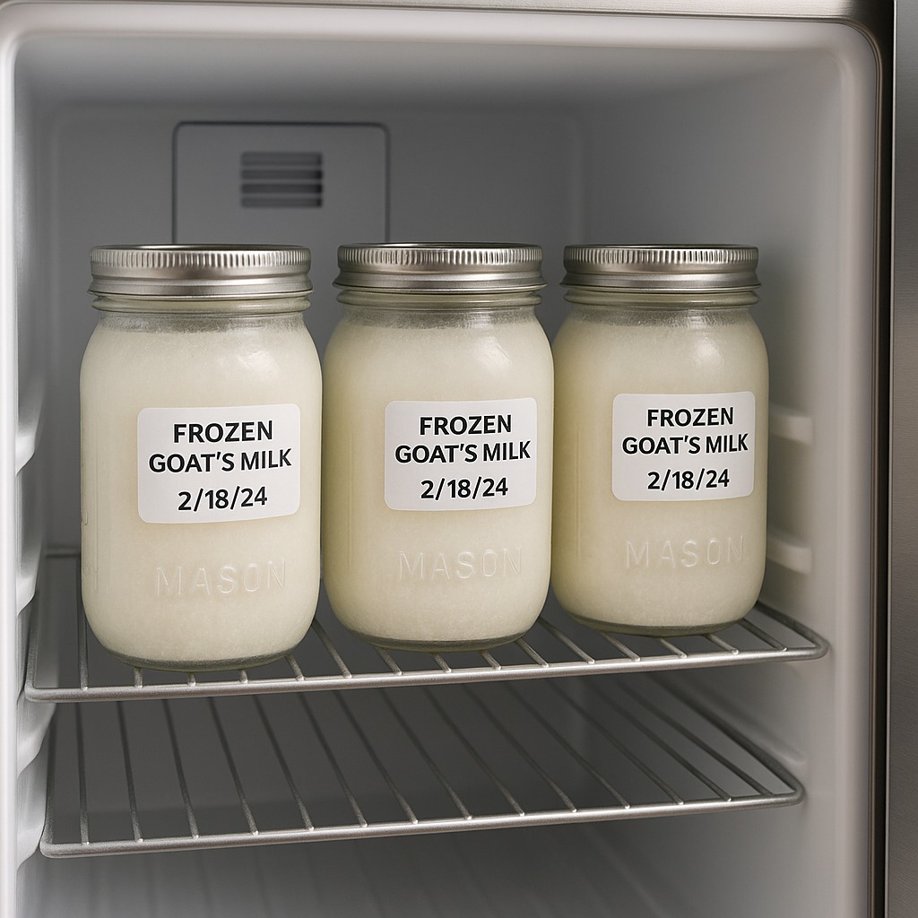 Read more about the article Can You Freeze Goat Milk? A US Safety Guide & Best Tips