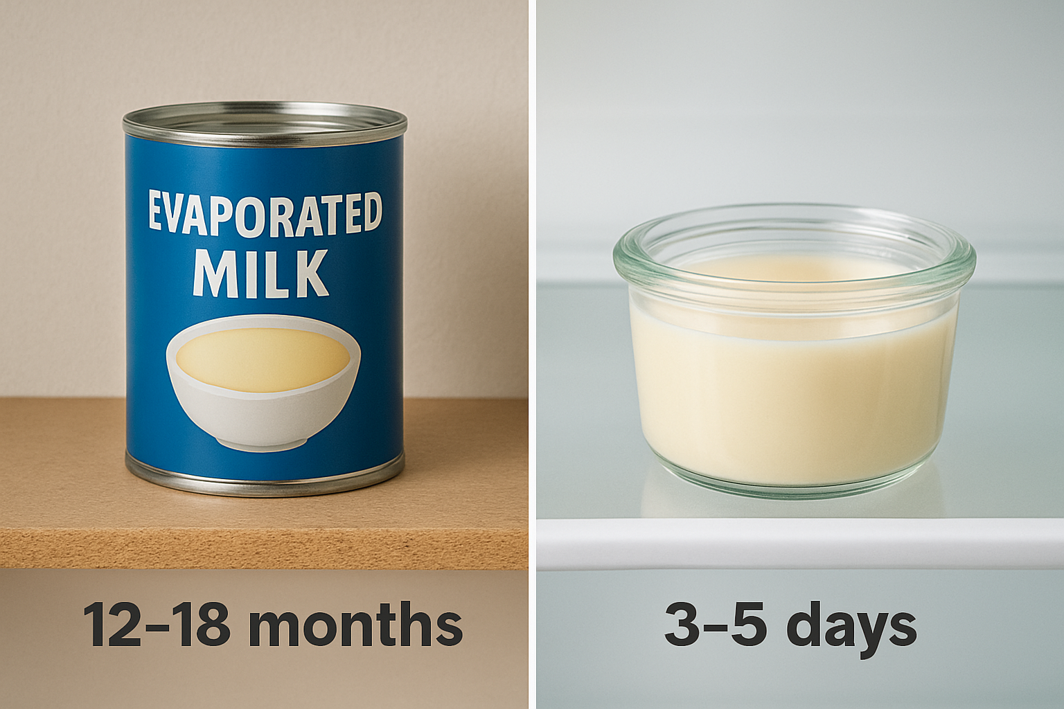 Read more about the article How Long Can Evaporated Milk Last? Learn Step-by-Step Guide
