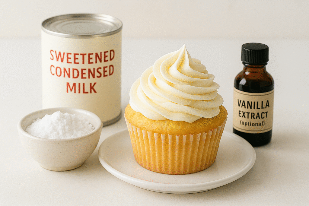How to Make Frosting with Sweetened Condensed Milk: A Simple 3-Ingredient Recipe