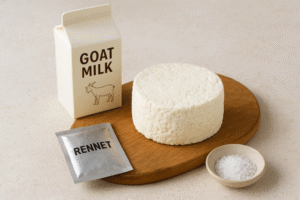 how to make chevre goat cheese