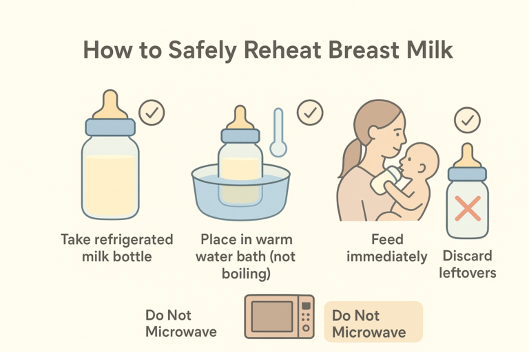 How Long Does Reheated Breast Milk Last