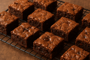 Chocolate Brownie With Condensed Milk