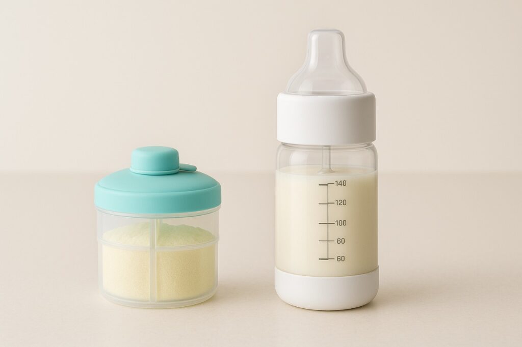 Formula Container vs Dispenser Bottle