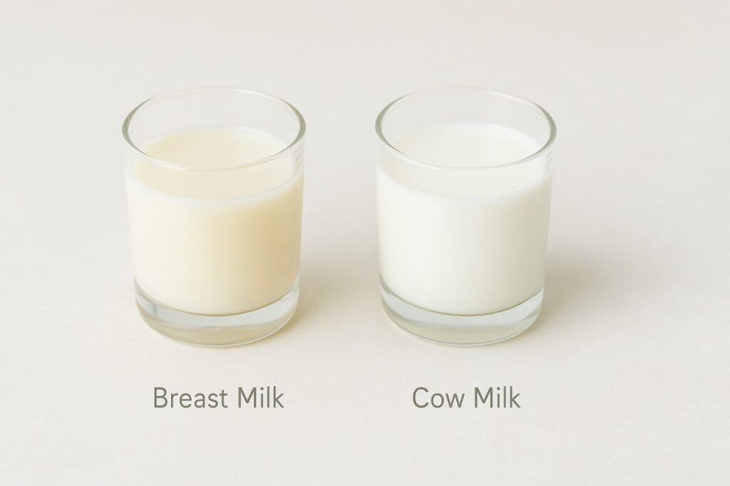 Does Breast Milk Taste Like Cow Milk