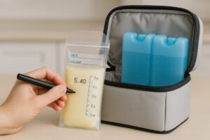 How to Store Breast Milk On the Go