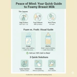 Quick guide to foamy and frothy breast milk causes and solutions