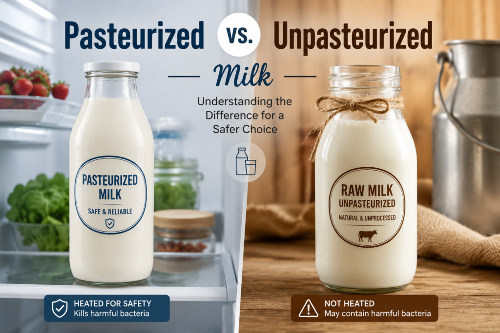 Pasteurized vs. Unpasteurized Milk: The Ultimate Comparison & Safety Guide 2026
