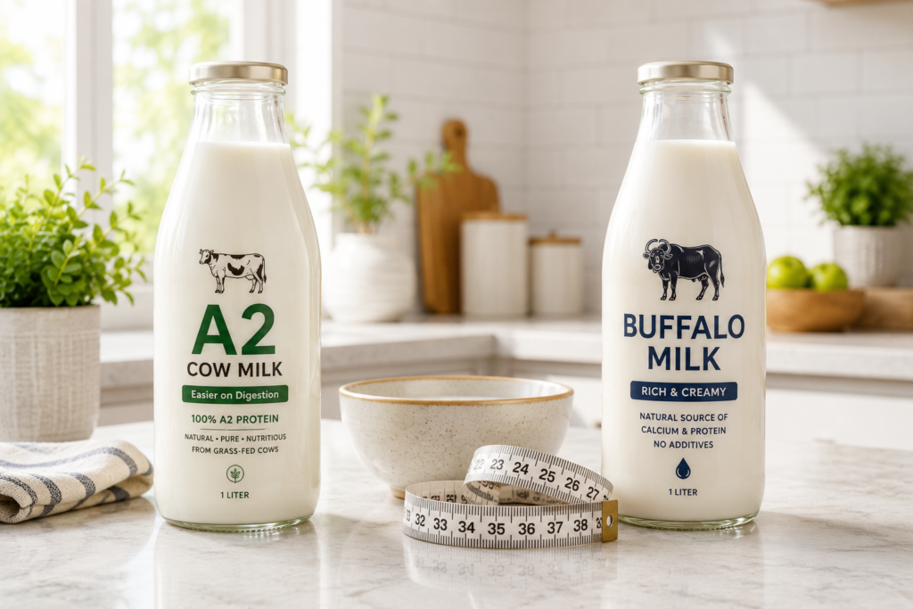 A2 Milk vs Buffalo Milk Comparison: Complete Guide (2026)