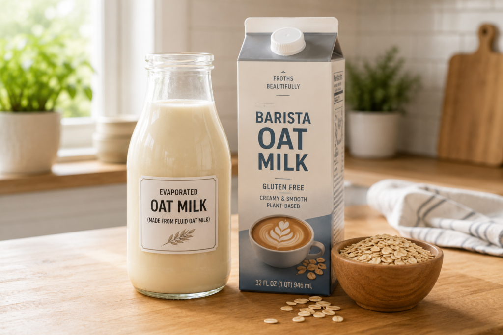 How to Cook and Make Evaporated Milk from Oat Milk
