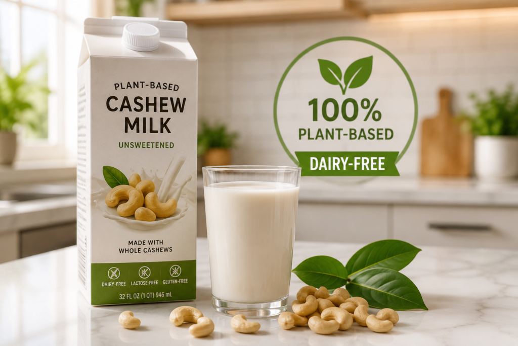 Is Cashew Milk Dairy Free – Lactose and Gluten Guide 2026