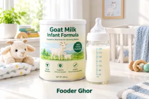 Best goat milk infant formula for gentle infant digestion by Fooder Ghor