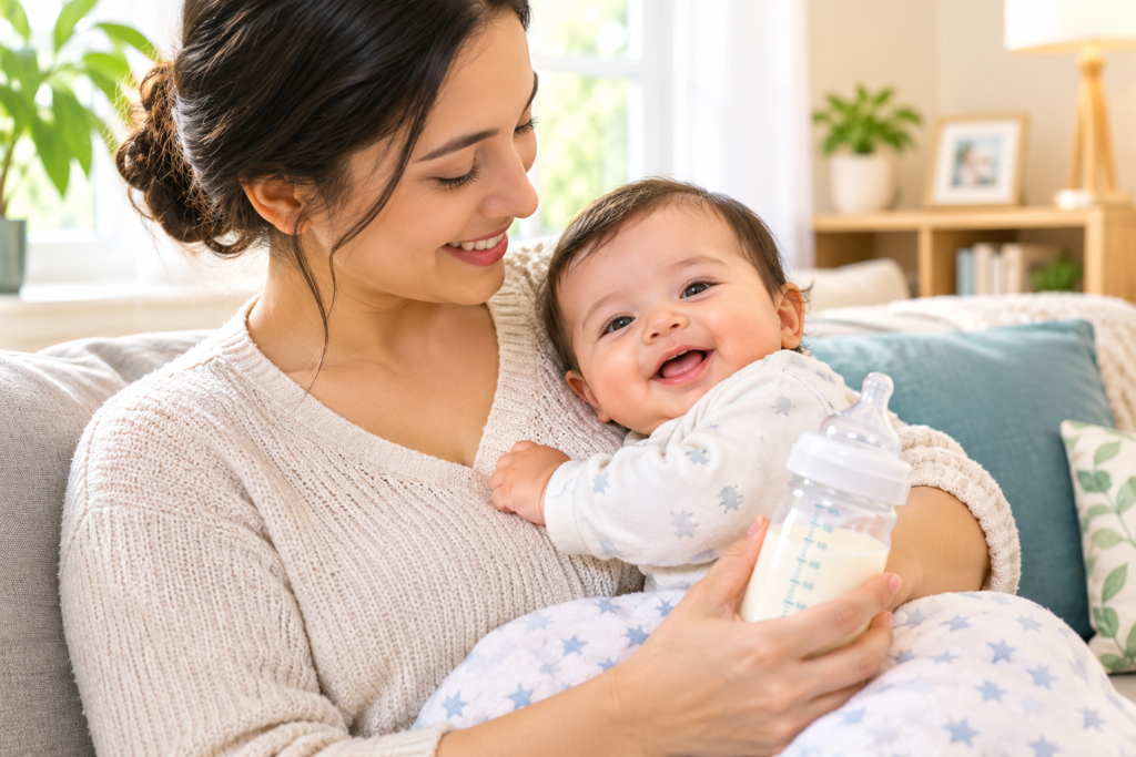 Promotes Infant Gut Health & Digestion