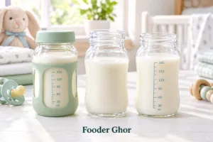 Best glass breast milk bottles for storage by Fooder Ghor