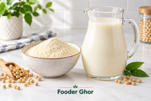 Best organic soy milk powder for daily plant nutrition by Fooder Ghor